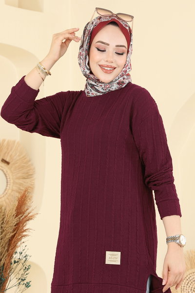 B.O. - Tunic 190BO429-MS Burgundy - 427710