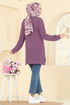 Tunic 190BO429-MS Dark Rose Dusky - Thumbnail