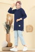 Tunic 190BO429-MS Navy Blue - Thumbnail