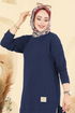 Tunic 190BO429-MS Navy Blue - Thumbnail