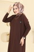Tunic 195BO429-MS Brown - Thumbnail