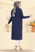 Tunic 195BO429-MS Navy Blue - Thumbnail