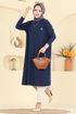 Tunic 195BO429-MS Navy Blue - Thumbnail