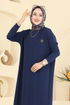 Tunic 195BO429-MS Navy Blue - Thumbnail