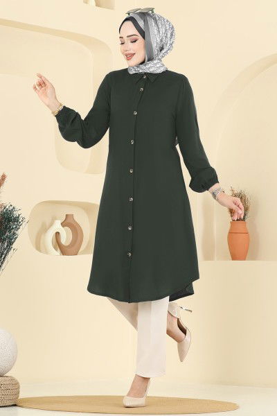 E.R.K. - Tunic 2001ERK1158-MS Dark Khaki