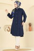 Tunic 2001ERK1158-MS Navy Blue - Thumbnail