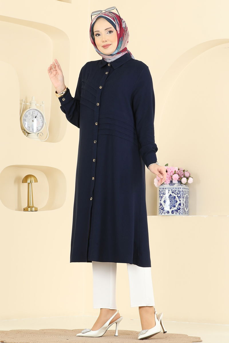 Tunic 2011BG354-MS Navy Blue
