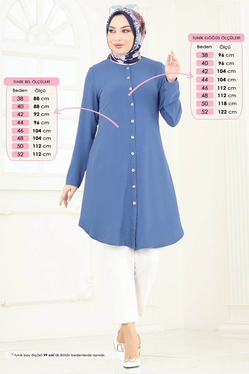 Tunic 2034BM387-MS Indigo