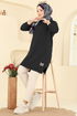 بلوز أسود 20455ETT926-MS - Thumbnail