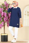 E.T.T. - Tunic 20455ETT926-MS Navy Blue