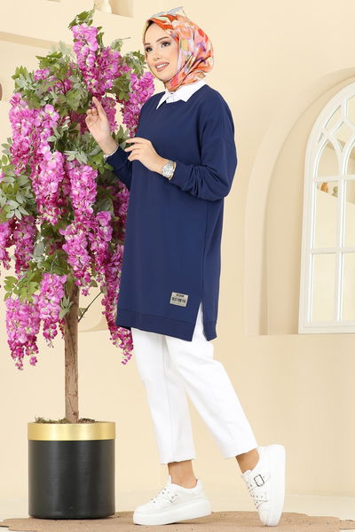 E.T.T. - Tunic 20455ETT926-MS Navy Blue - 414958