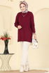 Tunic 2425UZ662-MS Burgundy - Thumbnail