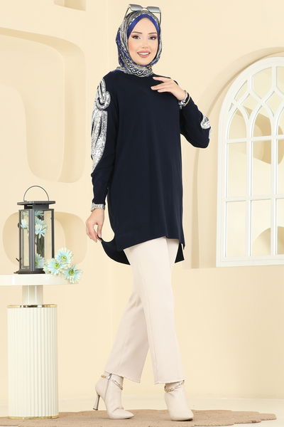 U.Z. - بلوز كحلي 2494UZ662-MS - 415316