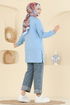 Tunic 2630MSZ1172-MS Baby Blue - Thumbnail