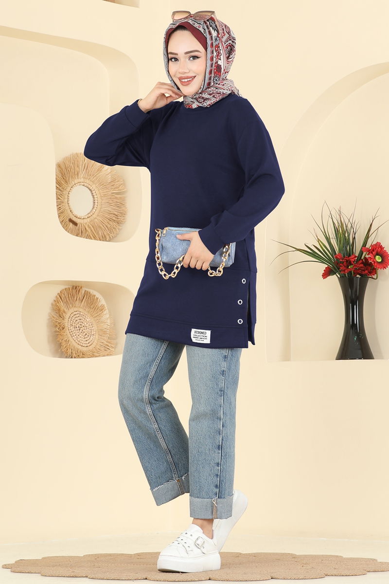 Tunic 2630MSZ1172-MS Navy Blue