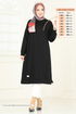 Tunic 2694AYD574-MS Black - Thumbnail