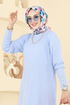 Tunic 2714AYD574-MS Baby Blue - Thumbnail