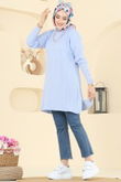 A.Y.D. - Tunic 2714AYD574-MS Baby Blue
