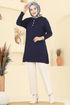 Tunic 2715AYD574-MS Navy Blue - Thumbnail
