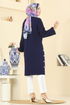 Tunic 2716AYD574-MS Navy Blue - Thumbnail