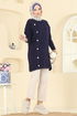 Tunic 2735AYD574-MS Navy Blue - Thumbnail