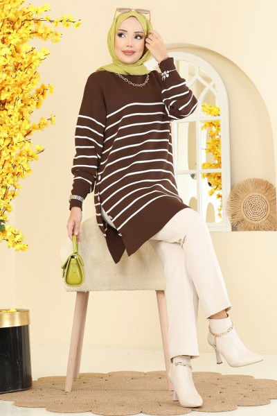 A.Y.D. - Tunic 2751AYD574-MS Brown