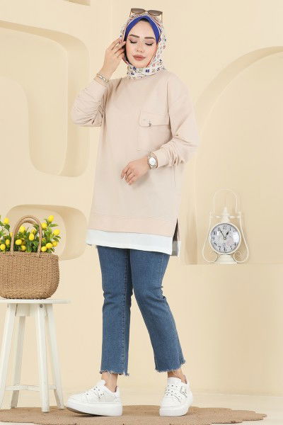 A.Y.D. - Tunic 2769AYD574-MS Stone