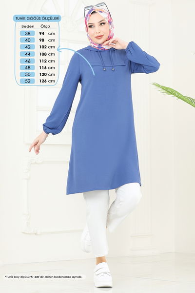 B.M.R. - Tunic 3003BM387-MS Indigo - 366709