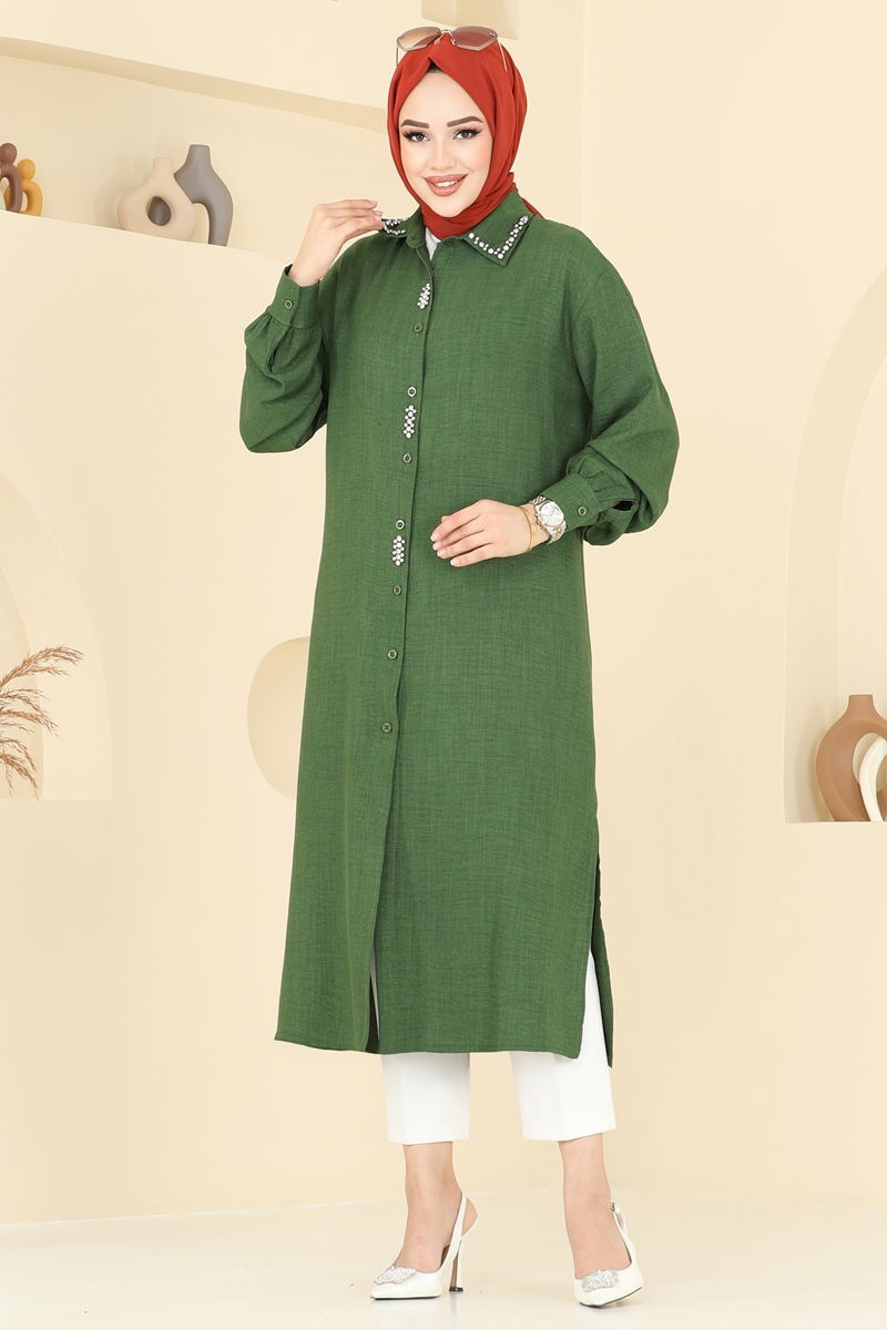 Tunic 302HBS856-MS Khaki