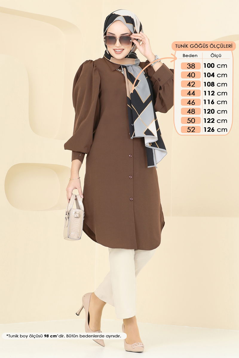 Tunic 3039KTR750-MS Brown