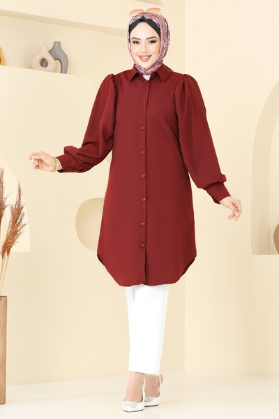 K.T.R. - Tunic 3039KTR750-MS Burgundy - 373733