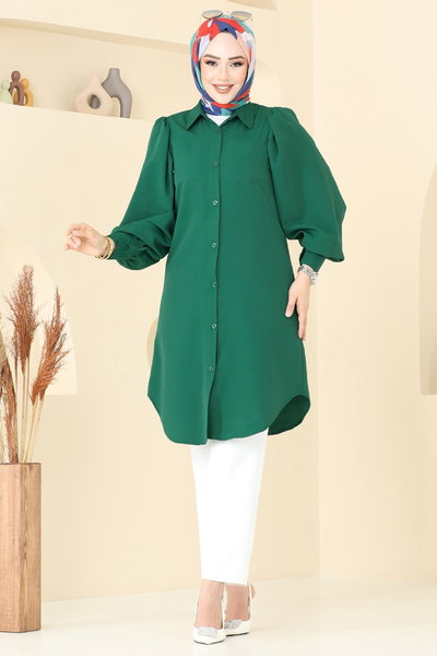 K.T.R. - Tunic 3039KTR750-MS Dark Emerald - 373796
