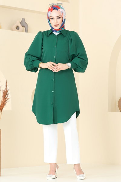 K.T.R. - Tunic 3039KTR750-MS Dark Emerald - 373797