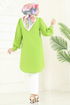 Tunic 3039KTR750-MS Pistachio Green - Thumbnail