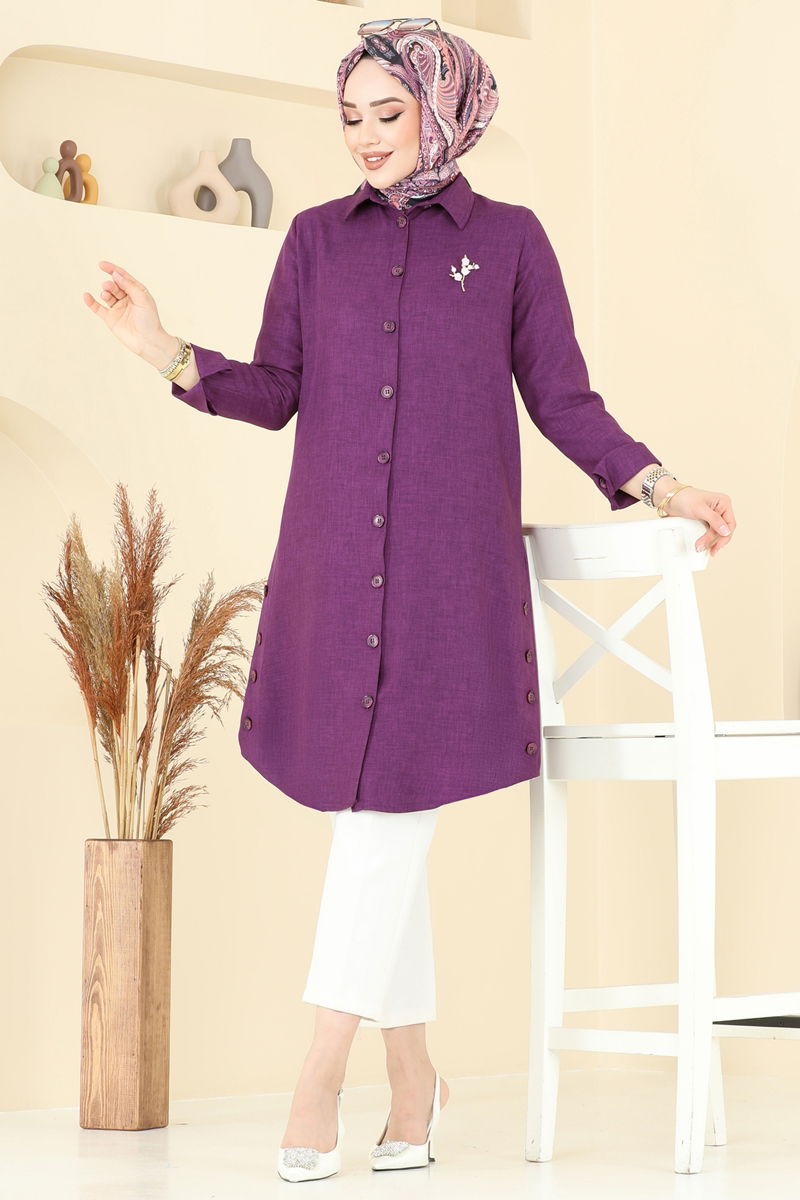 Tunic 3047KTR750-MS Dark Lilac