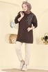 Tunic 304OZN1046-MS Brown - Thumbnail