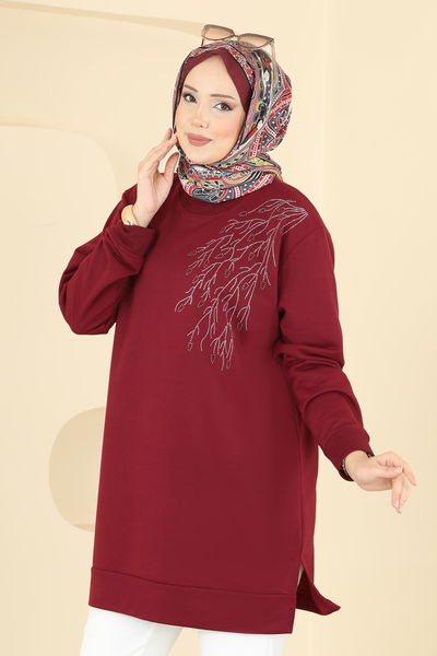 O.Z.N. - Tunic 304OZN1046-MS Burgundy - 423851