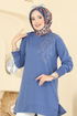 Tunic 304OZN1046-MS Indigo - Thumbnail