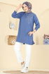 Tunic 304OZN1046-MS Indigo - Thumbnail