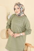 Tunic 304OZN1046-MS Khaki - Thumbnail
