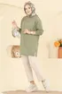 Tunic 304OZN1046-MS Khaki - Thumbnail