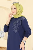 O.Z.N. - Tunic 304OZN1046-MS Navy Blue