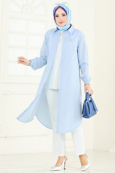 K.T.R. - Tunic 3052KTR750-MS Baby Blue