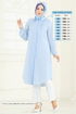 Tunic 3052KTR750-MS Baby Blue - Thumbnail