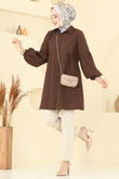 K.T.R. - Tunic 3055KTR750-MS Brown