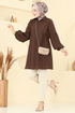 Tunic 3055KTR750-MS Dark Brown - Thumbnail
