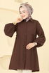 Tunic 3055KTR750-MS Dark Brown - Thumbnail
