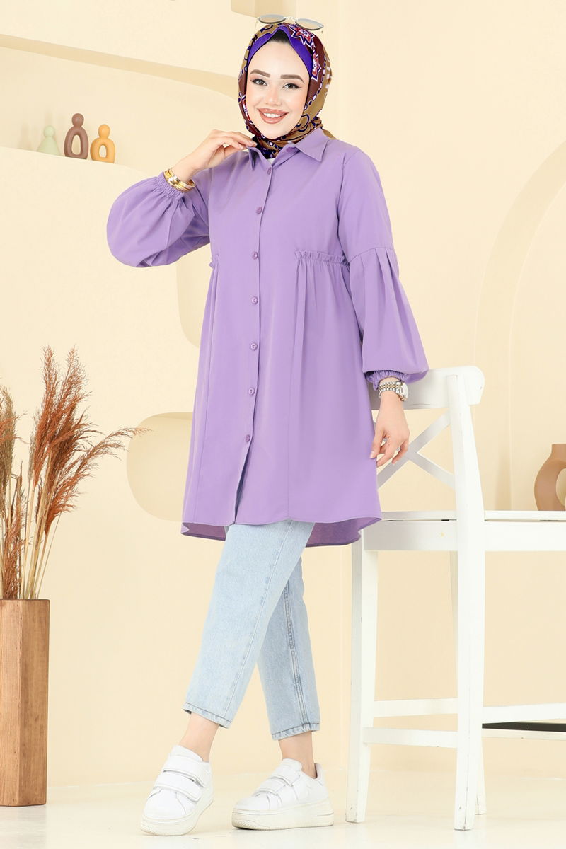 بلوز ليلكي غامق 3055KTR750-MS