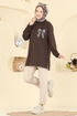 Tunic 305OZN1046-MS Brown - Thumbnail