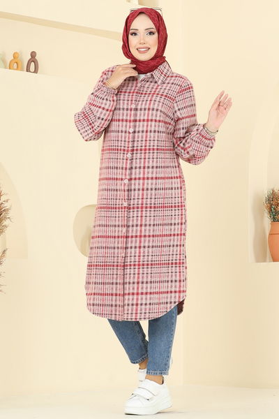 K.T.R. - Tunic 3062KTR750-MS Pattern 1 Red - 394644